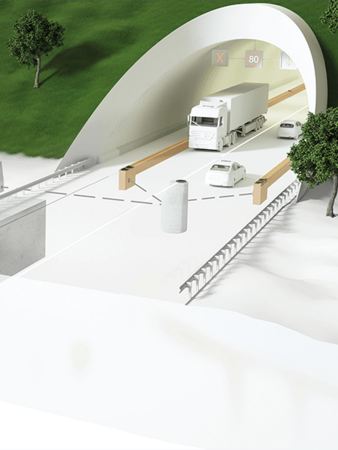 [Translate to العربية:] Tunnels