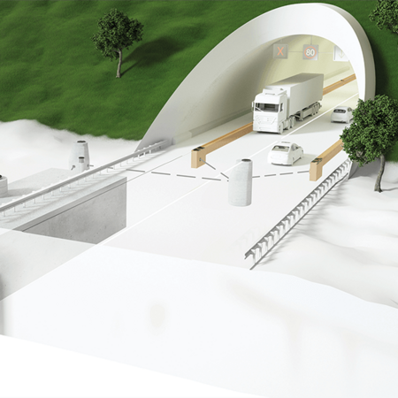 [Translate to العربية:] Tunnels