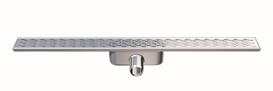 ACO ShowerDrain C-Line Channel Horiz With Grating