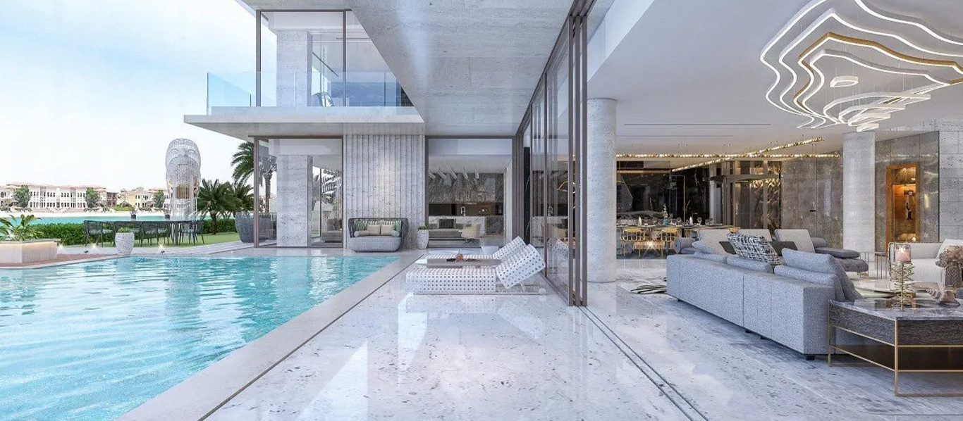 Ultra-luxury villa at Palm Jumeirah in Dubai Ultra-luxury villa at Palm Jumeirah in Dubai