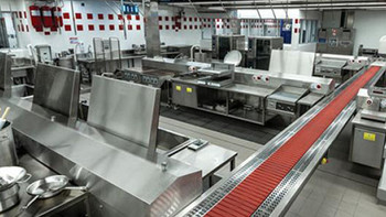 Emirates Flight Training Kitchen in Dubai