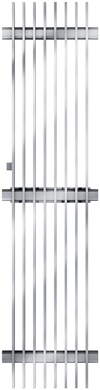 Longitudinal grating - stainless or galvanized steel